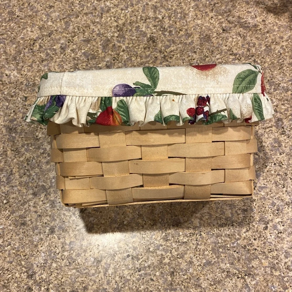 Longaberger small recipe